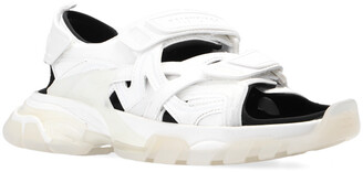 Balenciaga 'Track' Sandals Women's White - ShopStyle